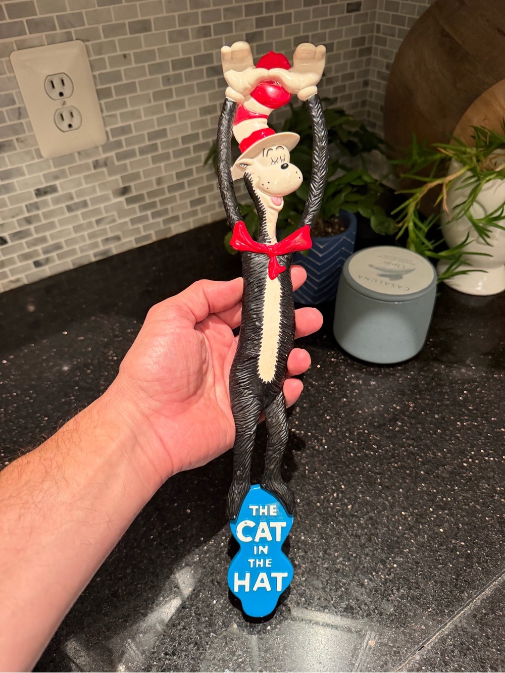 Universal Studios Dr. Seuss CAT IN THE HAT Back Scratcher